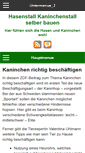 Mobile Screenshot of hasenstall-kaninchenstall-selber-bauen.de
